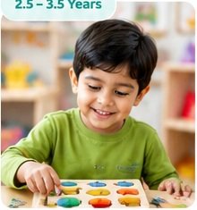 Little Nestians child developing early learning skills